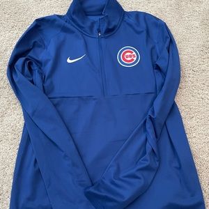 Mens Nike Cubs Quarter Zip